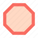 badge, hexagon