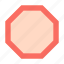 badge, hexagon 