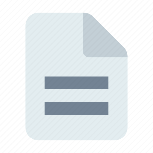 Document, file, text icon - Download on Iconfinder