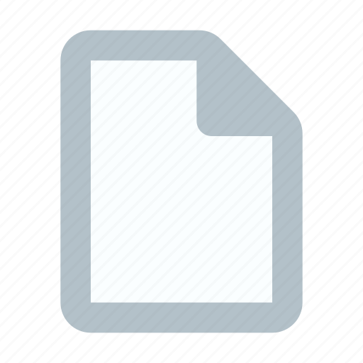 Document, empty, page icon - Download on Iconfinder