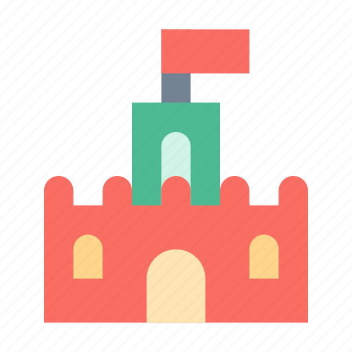 Castle, fortress, medieveal, tower icon - Download on Iconfinder