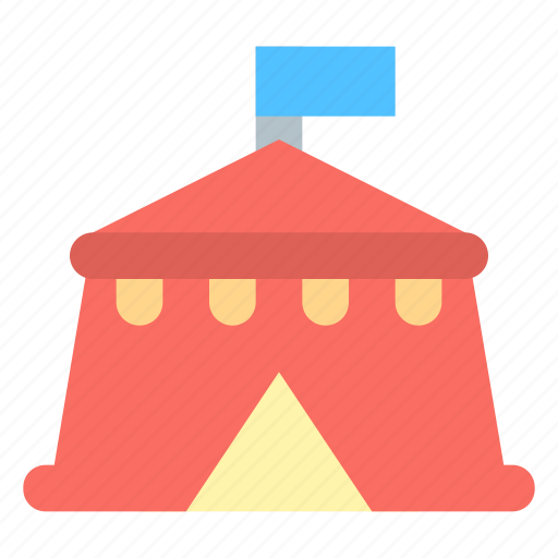 Camp, fair, park, tent icon - Download on Iconfinder