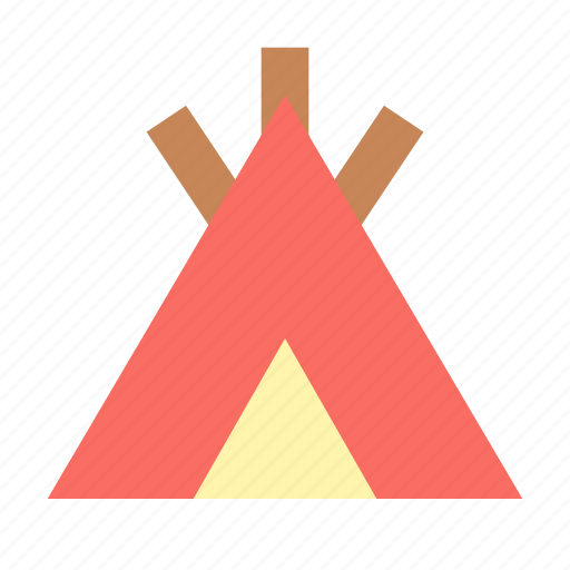 Camp, indian, tent, wigwam icon - Download on Iconfinder