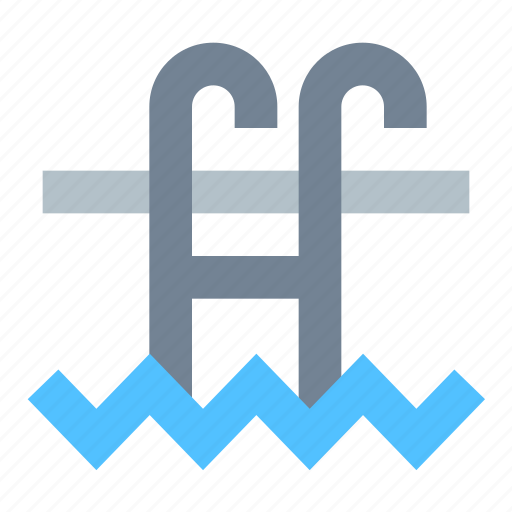Pool, stairs, water, swimming icon - Download on Iconfinder