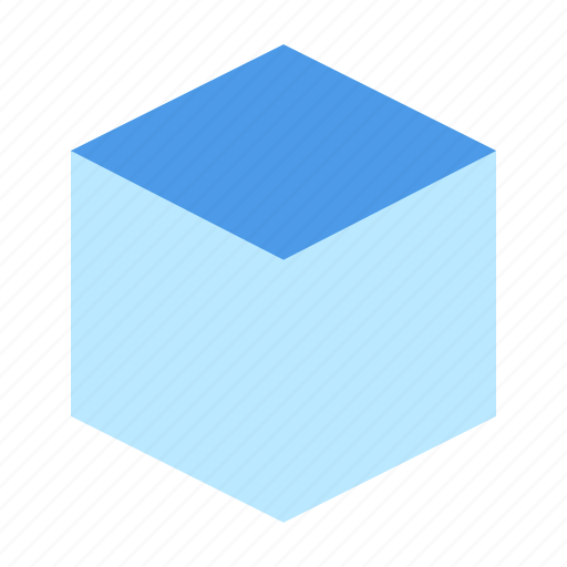 Cube, edge, top, isometric icon - Download on Iconfinder