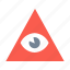 eye, pyramid 