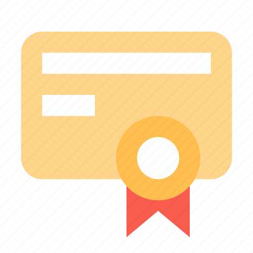 Certificate, license icon - Download on Iconfinder