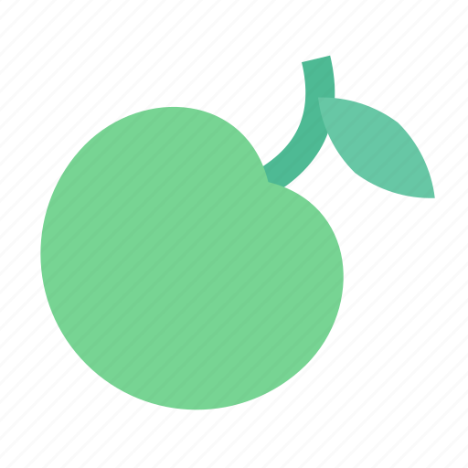 Apple, food, green icon - Download on Iconfinder