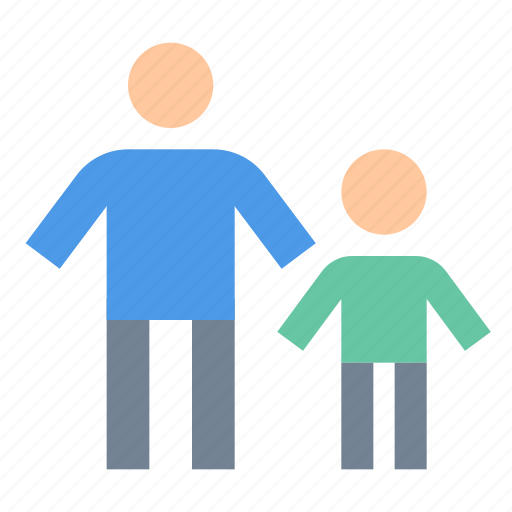 Boy, father, parental control icon - Download on Iconfinder