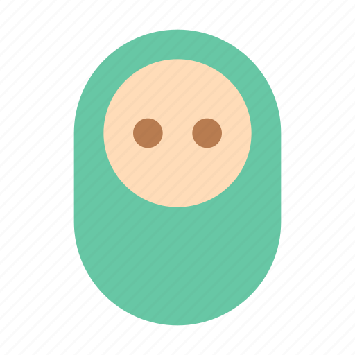 Baby, swaddle icon - Download on Iconfinder on Iconfinder