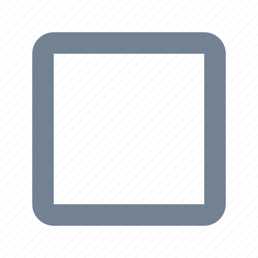 Checkbox, unchecked icon - Download on Iconfinder
