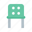 chair, furniture, plastic 