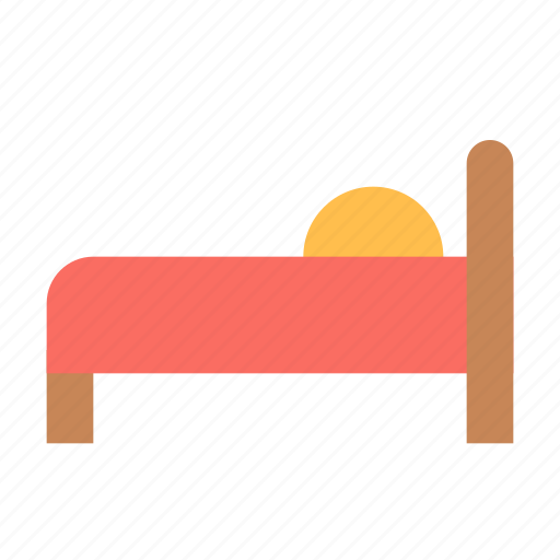 Bed, furniture, single icon - Download on Iconfinder
