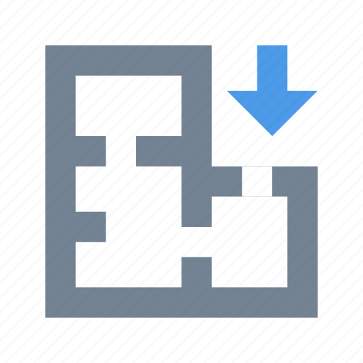 Plan, scheme, apartment, architecture icon - Download on Iconfinder