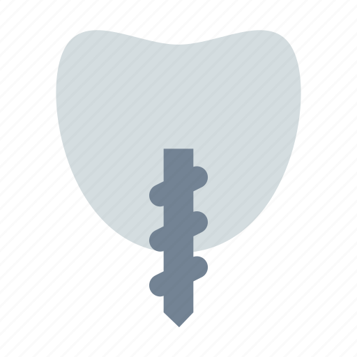 Implanting, screw, tooth icon - Download on Iconfinder
