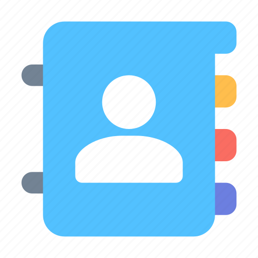 Contacts, folder, phone icon - Download on Iconfinder