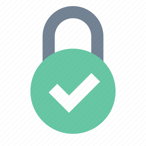Lock, ok, protection, secure icon - Download on Iconfinder