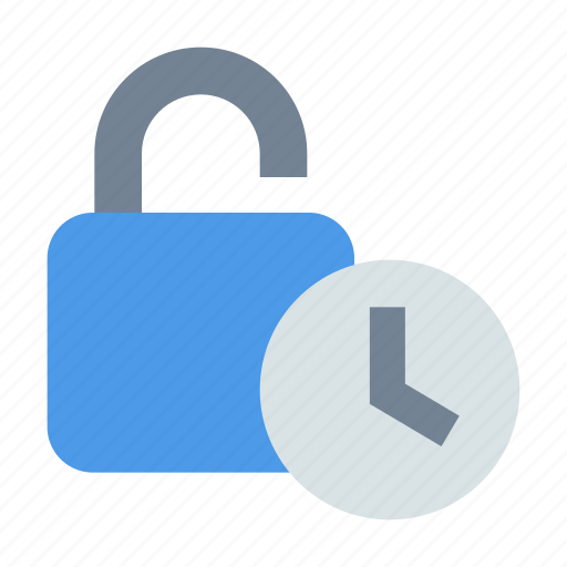 Delay, lock, secure, time icon - Download on Iconfinder