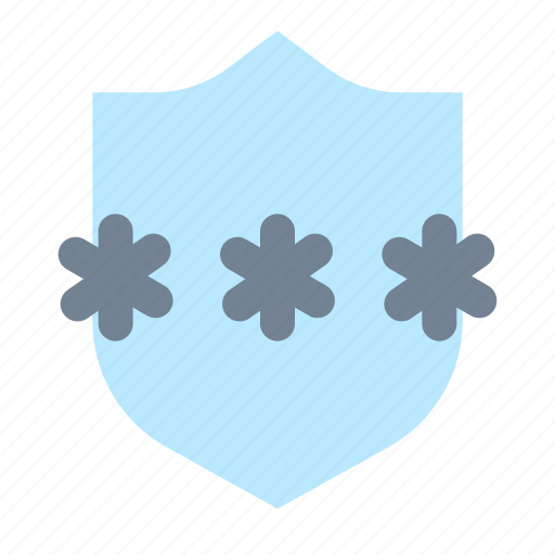 Password, protection, security, shield icon - Download on Iconfinder