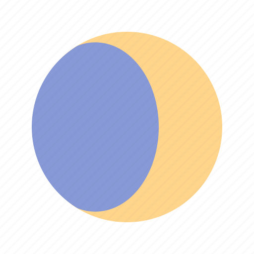 Crescent, eclipse, moon icon - Download on Iconfinder