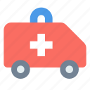 ambulance, car, emergency