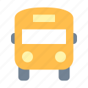 passenger, bus, sign
