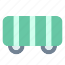 cargo, railroad, wagon