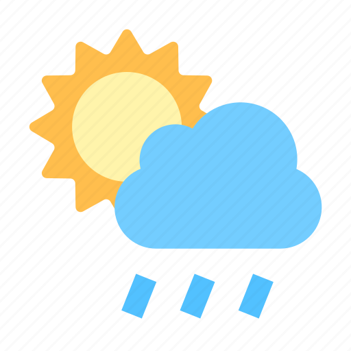 Rain, sun, weather icon - Download on Iconfinder