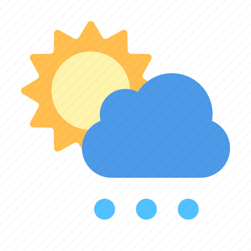 Snow, sun, weather icon - Download on Iconfinder