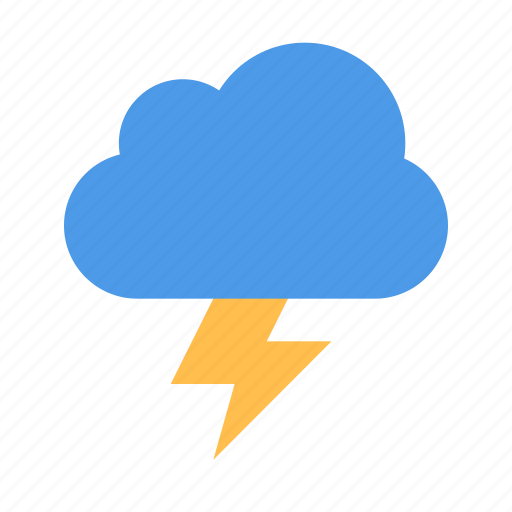 Cloud, lightning, weather icon - Download on Iconfinder