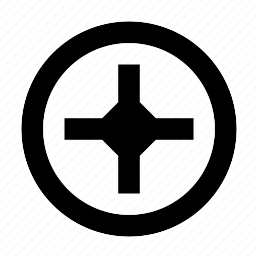 Cross, pozidriv, screw icon - Download on Iconfinder