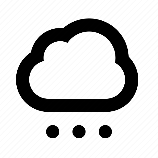 Cloud, hail, weather icon - Download on Iconfinder