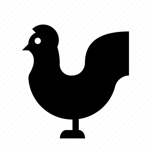 Animal, bird, chicken, material icon - Download on Iconfinder