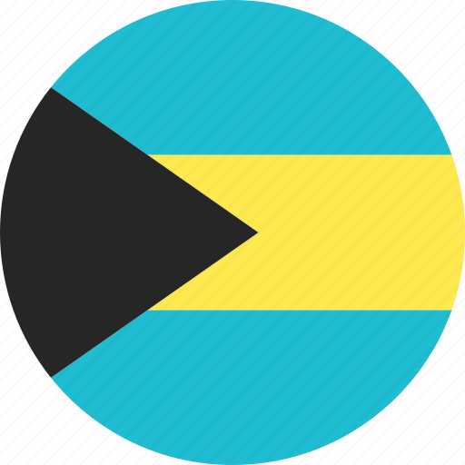 Bahamas, circle, country, flag, nation icon - Download on Iconfinder