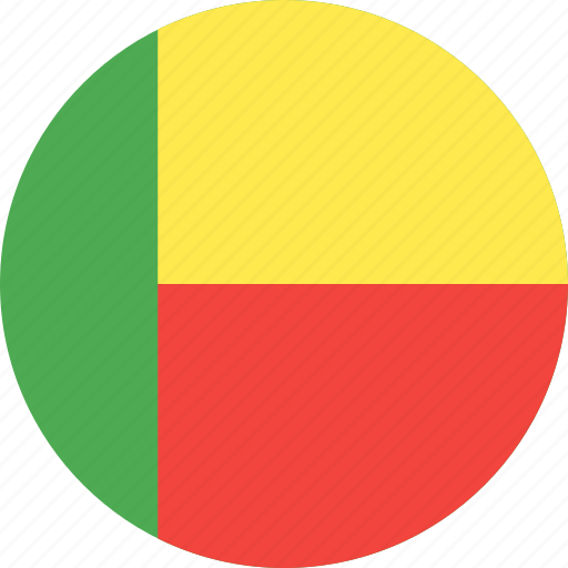 Benin, circle, country, flag, nation icon - Download on Iconfinder
