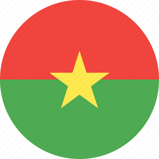 Burkina, circle, country, faso, flag, nation icon - Download on Iconfinder
