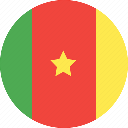 Cameroon, circle, country, flag, nation icon - Download on Iconfinder