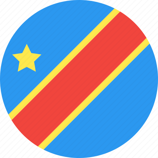 Circle, congo, country, democratic, flag, nation, republic icon - Download on Iconfinder