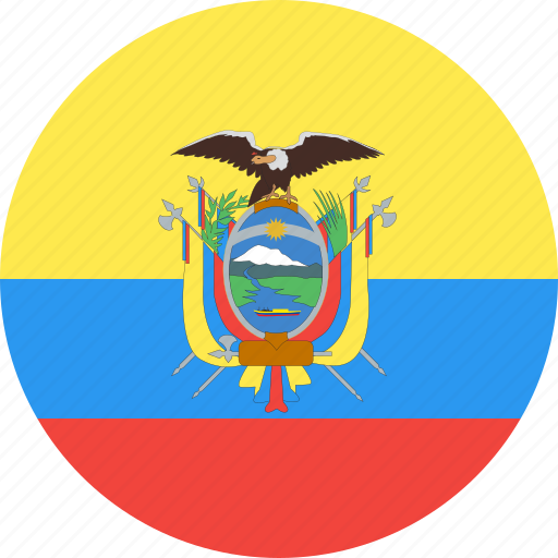 Circle, country, ecuador, flag, nation icon - Download on Iconfinder