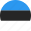 circle, country, estonia, flag, nation 