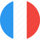 circle, country, flag, france, nation