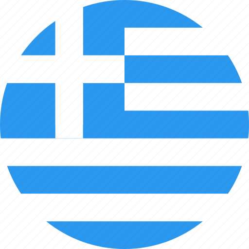 Circle, country, flag, greece, nation icon - Download on Iconfinder