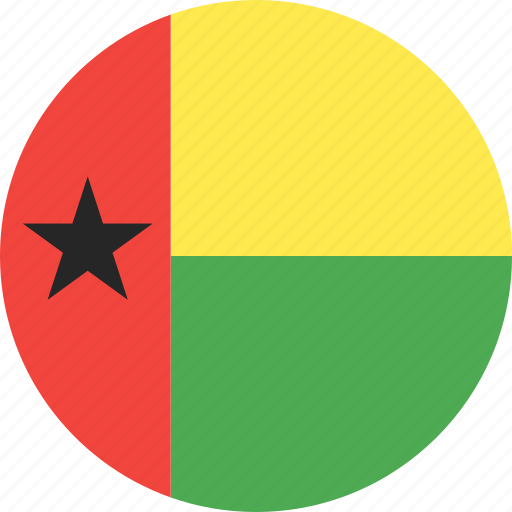 Bissau, circle, country, flag, guinea, nation icon - Download on Iconfinder