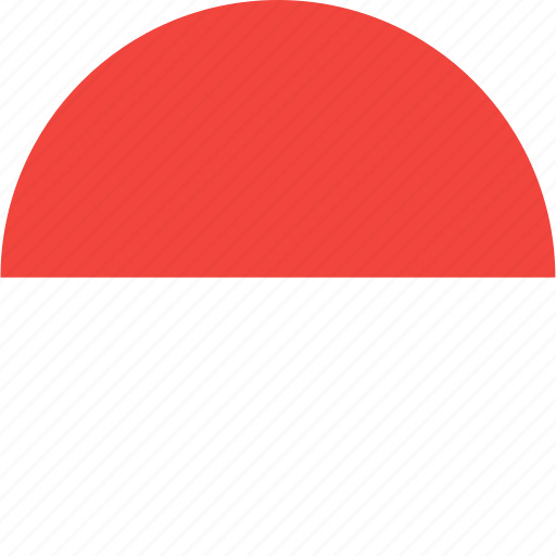 Download Circle, country, flag, indonesia, nation icon