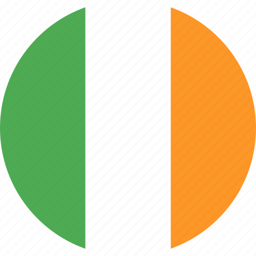 Circle, country, flag, nation, ireland icon - Download on Iconfinder