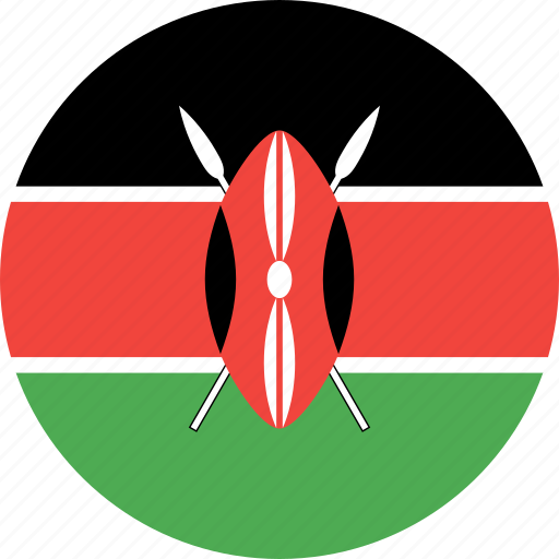 Circle, country, flag, kenya, nation icon - Download on Iconfinder