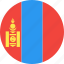circle, country, flag, mongolia, nation 