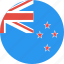 circle, country, flag, nation, new, zealand 