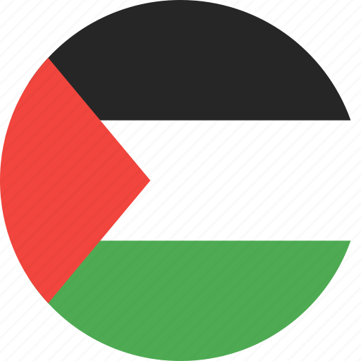 Circle, country, flag, nation, palestine icon - Download on Iconfinder