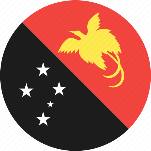 Circle, country, flag, guinea, nation, new, papua icon - Download on Iconfinder